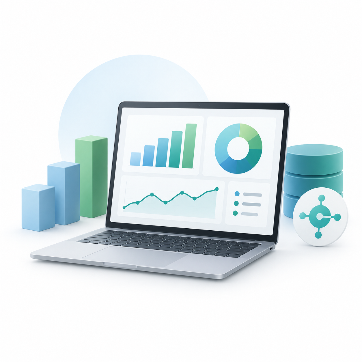 Illustration för Standard Power BI för Business Central